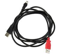StarTech.com Cable de 1,8m USB 2.0 en Y para Discos Duros Externos - Cable Mini B a 2x USB A