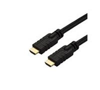 StarTech.com Cable de 10 metros HDMI con ethernet de alta velocidad Activo 4K de 60Hz - Cable HDMI CL2 para Instalación en Pared - Cable UHD Largo Durable - HDR de 18Gbps - Negro