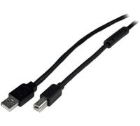 Startech.com cable 20 metros 20m usb b macho a usb a macho activo ampl