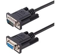 StarTech Cable RS232 DB9 3m 9FMNM-3M-RS232-CABLE – Módem nulo cruzado, blindado Al-Mylar