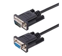 StarTech.com Cable 3m Serie RS232 para Módem Nulo, Crossover Cruzado Serial con