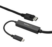 Startech.com cable 3m usb c a displayport 1.2 de 4k a 60hz - adaptador