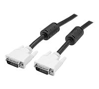 StarTech.com Cable 4,5m para Monitor DVI-I de Doble Enlace Dual Link Digital Analógico - 2X Macho - Cables DVI (DVI-D, DVI-D, Macho/Macho, Níquel, Negro)