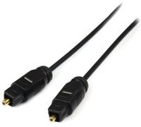 StarTech.com Cable 4,5m TosLink Audio Digital Óptico SPDIF Delgado - Negro ( THINTOS15 )