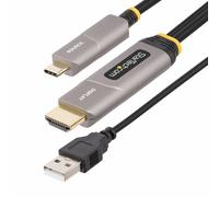 StarTech.com Cable Activo Óptico USB-C a HDMI 2.0 (AOC) de 9,15m - Conversor Adaptador USB Tipo C a HDMI - 4K60Hz - CL3