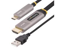 StarTech.com Cable Activo Óptico USB-C a HDMI 2.0 de 15,2m (AOC) 4K60Hz - Adapta