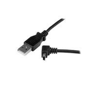 Startech.com cable mini usb - a a mini b ángulo superior 1 metro negro