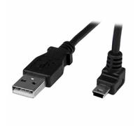 Startech.com cable mini usb - a a mini b ángulo superior 1 metro negro