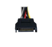 Startech Cable Sata Splitter De Alimentación 15cm One Size Black