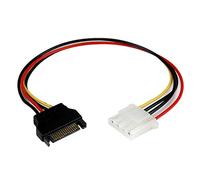 StarTech.com Cable de 30cm Adaptador de Alimentación SATA a LP4 - Hembra a Macho