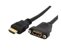 StarTech.com Cable Adaptador de 0,9m HDMI Hembra a Macho, Cable HDMI de Alta Vel