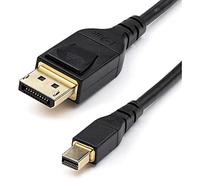 StarTech.com Cable adaptador Mini DisplayPort a DisplayPort 1.4 DP14MDPMM1MB 1 m VESA 8K 60Hz HDR