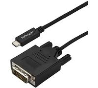 Startech.com cable adaptador de 3m usb-c a dvi 1920 x 1200 - negro - c