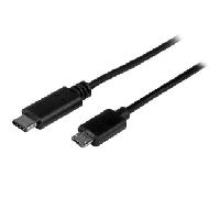 StarTech com Cable Adaptador de 50cm USB C a Micro USB B USB 2 0 macho a macho negro USB2CUB50CM