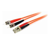 StarTech.com Cable Adaptador de Red de 1m Multimodo Dúplex Fibra Óptica LC-ST 62