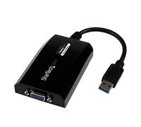 StarTech.com Cable Adaptador de Vídeo Externo USB 3.0 a VGA - Tarjeta Gráfica Externa - Hembra HD15 - Macho USB A - 1920x1200 1080p