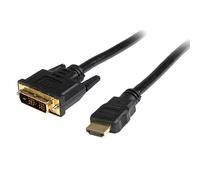 StarTech.com Cable Adaptador HDMI® Macho a DVI-D Macho de 0,5 metros - Negro