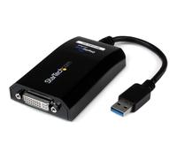 StarTech.com Cable Adaptador USB 3.0 a DVI / VGA - 2048x1152 - Adaptador Gráfico