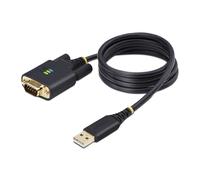 StarTech.com Cable Adaptador USB a Serie de 1m - Serial - Retención COM - FTDI -