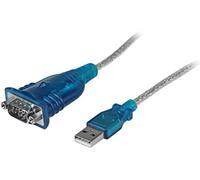 StarTech.com Cable Adaptador USB a Serie RS232 de 1 Puerto Serial DB9 - Macho a Macho