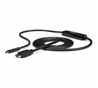 StarTech.com Cable Adaptador USB-C a HDMI de 2m - Cable Conversor de USB-C a HDMI para Ordenadores USB Tipo C 4K 30Hz - Negro