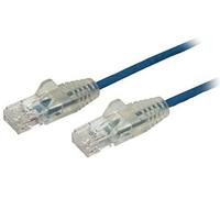 StarTech.com Cable Cat6 de 1,5m - Delgado - con Conectores RJ45 sin Enganches - Azul