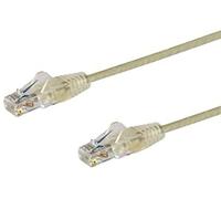 StarTech.com Cable Cat6 de 1,5m - Delgado - con Conectores RJ45 sin Enganches - Gris