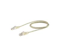 StarTech.com - Cable Cat6 de 1m - Delgado - con Conectores RJ45 sin Enganches - Gris