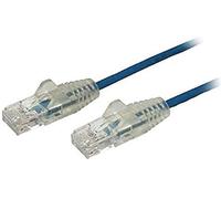 Startech Cable 2.5m De Red Cat6 Sin Enganche One Size Blue