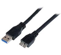 Startech.com cable certificado 1m usb 3.0 super speed ss micro usb b m