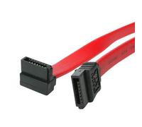 StarTech Cable SATA 15 cm con conector en ángulo recto Rojo Talla única