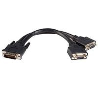 Startech.com cable de 0,2m de lfh59 dms-59 a doble dual vga - dms59 ma