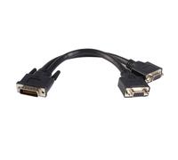 StarTech.com Cable de 0,2m de LFH59 DMS-59 a doble dual VGA - DMS59 Macho - 2x V
