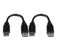 StarTech.com Cable de 0,3m USB a Puerto Serie Serial RS232 con Retención del Pue
