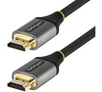 StarTech Cable HDMI HDMMV50CM 2.0 Premium con Ethernet 4K60Hz HDR10 ARC 50 cm Negro/Gris