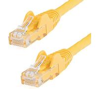 1.5 M CAT6 CABLE YELLOW SNAGLESS - 24 AWG COPPER WI RE N6PATC150CMYL