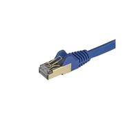 StarTech.com - Cable de 1,5m de Red Ethernet Cat6a Azul sin Enganches con Alambre de Cobre
