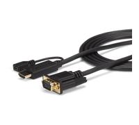 StarTech.com Cable de 1,8m Conversor Activo HDMI a VGA - Adaptador 1920x1200 1080p