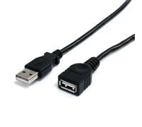 StarTech Cable de extensión USB A a A USBEXTAA6BK USB 2.0 Hi Speed 1.8 m Negro