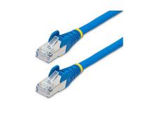StarTech.com - Cable de 10m de Red Ethernet CAT6a - Azul - Low Smoke Zero Halogen (LSZH) - 10GbE - 500MHz - PoE++ de 100W - Snag