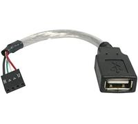 StarTech Cable adaptador USB 2.0 a IDC 4 pines 15 cm - Hembra a Hembra