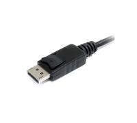 StarTech.com Cable de 15cm Adaptador DisplayPort Macho a Mini DisplayPort Hembra - DP a Mini DP - Negro ( DP2MDPMF6IN )