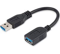 Startech.com cable de 15cm extensor usb 3.0 - alargador usb 3.0 supers
