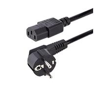 StarTech Cable de alimentación 713E-1M-POWER-CORD Schuko a C13 1 m 18AWG 250V 10A Negro