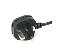 StarTech.com - Cable de 1m de Alimentación para Ordenador Portátil - Cable Británico BS-1363 a C5 Hoja de Trébol