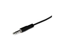 StarTech.com Cable de 1m de Extensión Alargador de Auriculares Mini-Jack 3,5mm 3 pines Macho a Hembra