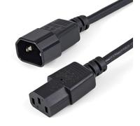 StarTech.com - Extensor Alargador de 1m para Cable de Alimentación de Ordenador - C14 a C13