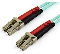 StarTech.com - Cable de 1m de Fibra Óptica Multimodo LC/UPC a LC/UPC OM4 - 50/125µm - Fibra LOMMF/VCSEL - Redes de - 450FBLCLC15
