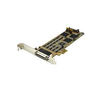 StarTech.com Tarjeta Adaptador Serie PCI Express de 16 Puertos RS232 DB9 - de Perfil Bajo