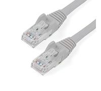 StarTech.com N6PATC1MGR - Cable de Red (1 m, cat6, Ethernet, RJ45, sin Enganche) Color Gris